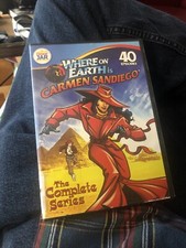 Where on Earth is Carmen Sandiego: The Complete Series 40 Episode DVD 4-Disc Set