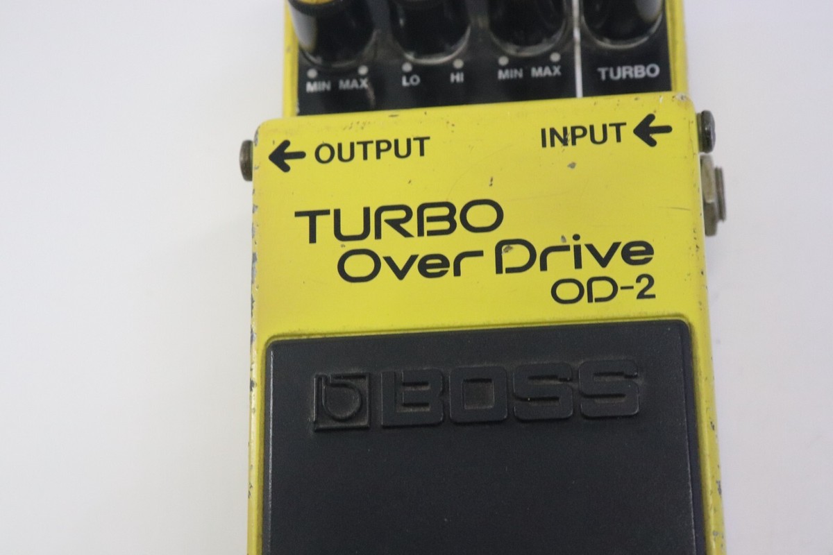日本製 BOSS TURBO Over Drive OD-2 JAPAN BOSS OD-2 TURBO OverDrive Japan Used Overdrive | eBay