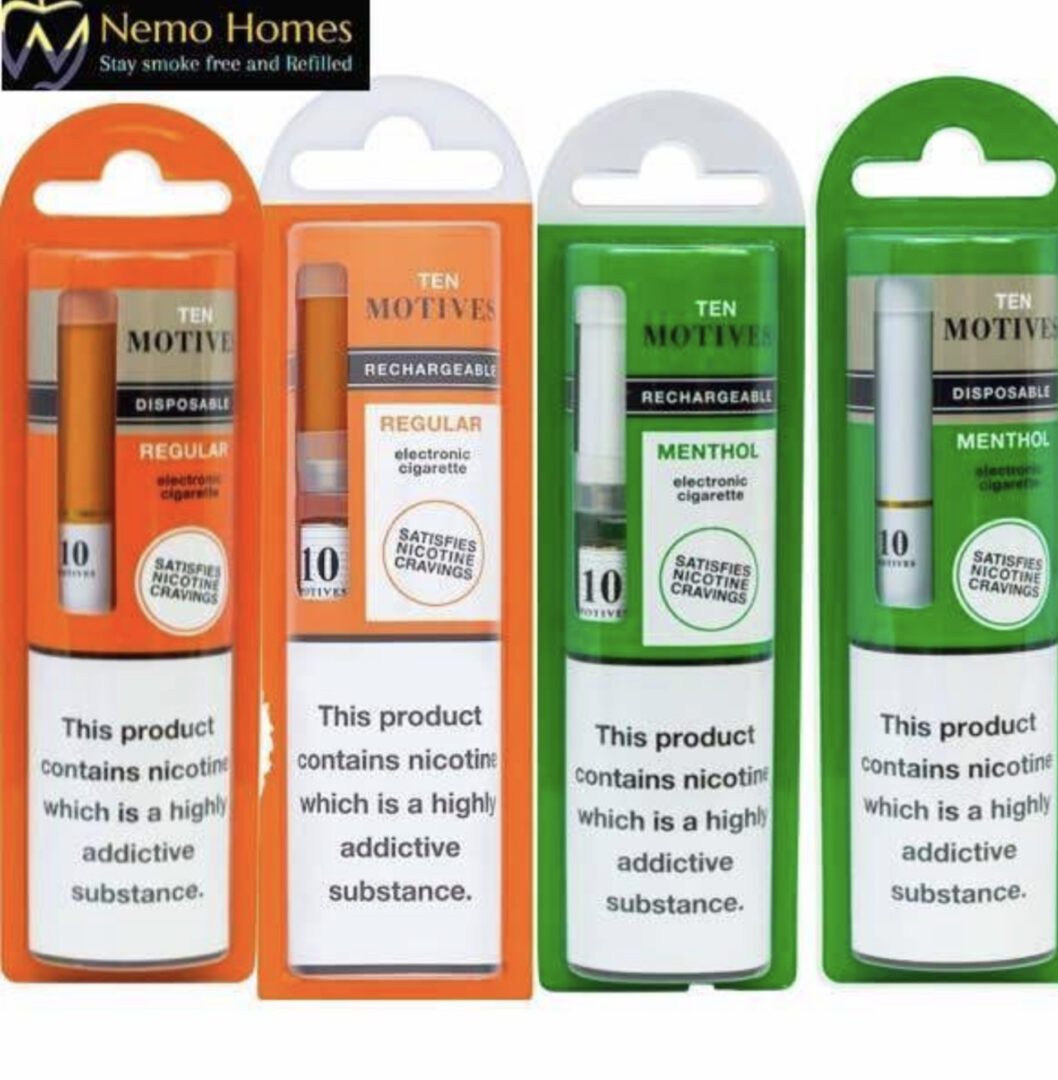 10 Ten Motives V2 Rechargeable/Disposable Electronic Cigarette Kit Reg