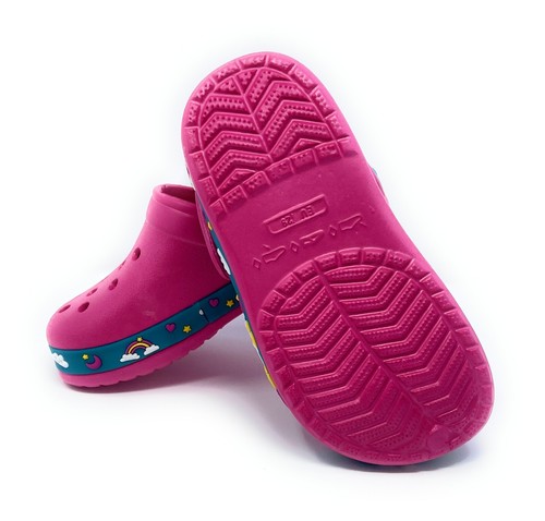 Pink Unicorn Girl - Kid's Clogs Shoes : Style and Comfort for Little feet - Picture 5 of 5