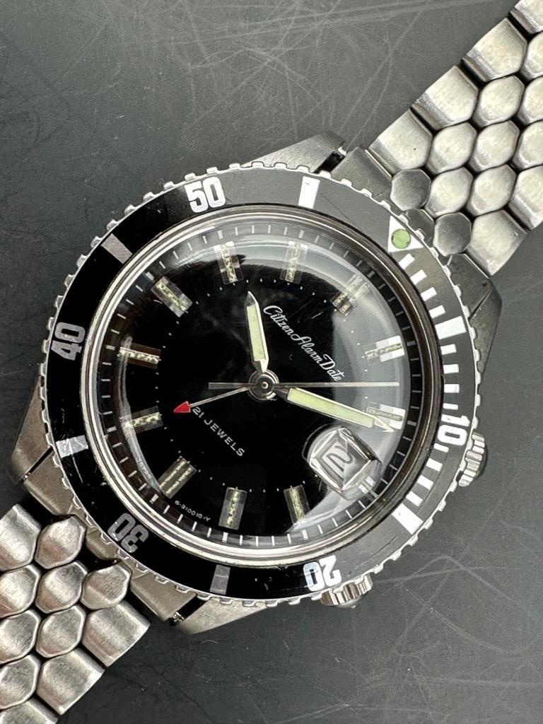 Vintage 1960s Citizen Alarm Sport Diver Watch. | eBay