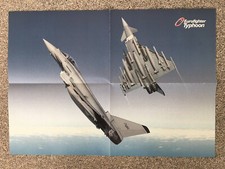 Bundeswehr - Poster Luftwaffe "Eurofighter 2x im Dog Fight /Luftkampf" -