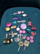 Barbie Tyco Kitchen Littles  Pepsi Mountain Dew Utensils Dishes Mixed Lot