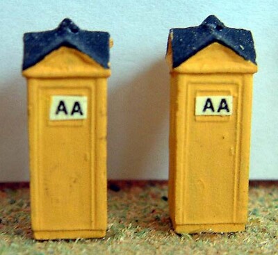 AA Boxen 2 A21 unbemalt Spur N Langley Models Bausatz 1/148 Landschaft Metall