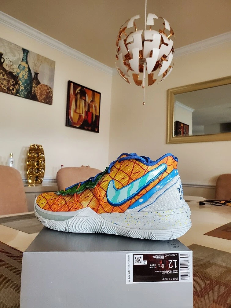 Nike Air Kyrie 5 Pineapple House CJ6951 800 Sz 12 | eBay