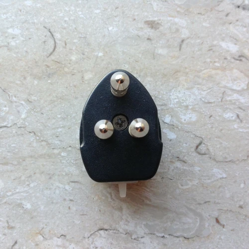 RJ11 Jak Girişli Üç Pinli Telekom Tipi Telefon Fişi - Fotoğraf 4/8