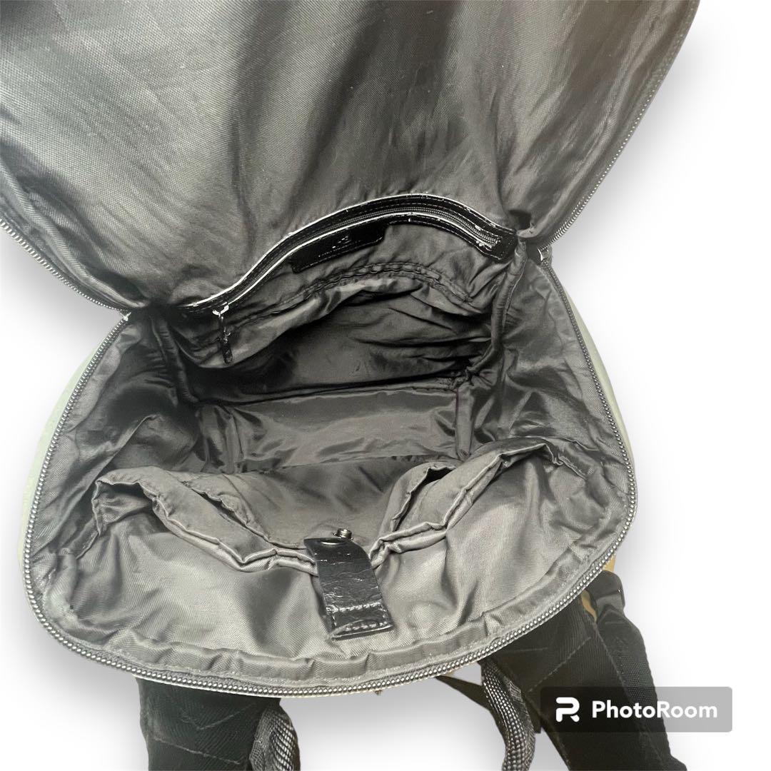 Large Y-3 Qasa Rucksack Backpack Gray Black Yohjiyamamo Large Y-3 Qasa Rucksack Backpack Gray Black Yohjiyamamo