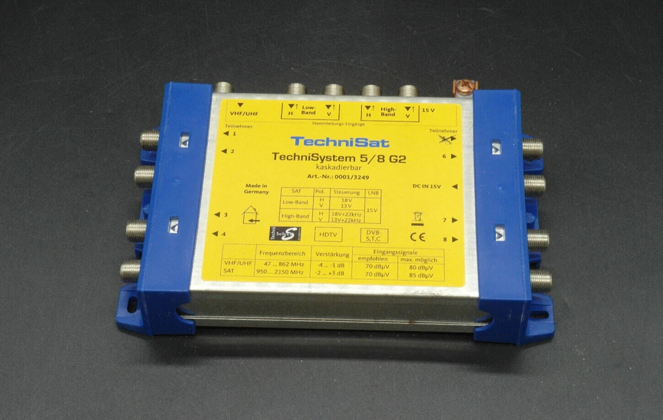 TechniSat TechniSystem 5/8 G2 (Multischalter-Grundeinheit) 0001/3249 - Bild 2 von 3