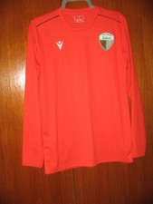 Maillot de foot The New Saints Macron gardien de but orange taille S 38 Oswestry