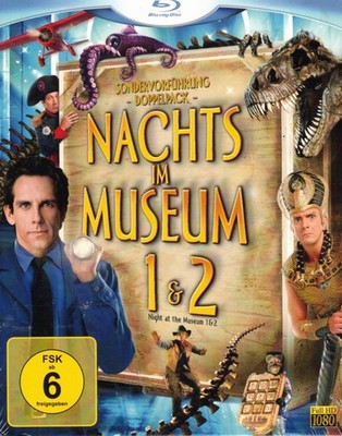 Nachts im Museum 1+2 [Blu-ray] Zustand neu