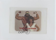 1988 Borden WWF Tag Team of the Year Randy Savage Miss Elizabeth HOF 9aj