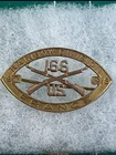 (10k Gold) 1919 WW1 166th Infantry Division Military Pin World War 1 (2.6 Grams)