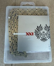 SRAM XX1 Eagle 12-Speed Gold Chain with Flowlink Technology PowerLock, E-Bike