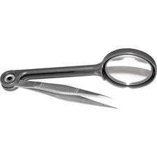 Wilmar W3213 Corp. / Performance Tool Magnifying Glass Tweezers
