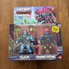 Mattel Masters of The Universe Rise of Evil - Keldor and Origins Kronis Action