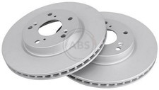 2x A.B.S. Disque de frein Avant pour HONDA Accord VII Berline (CL, CN) e (ZC7)