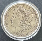 1891-P Morgan Silver $1 Dollar in Holder - Excellent Coin - Priced to Go - D8