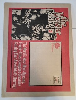 Vintage The Monster Catalog Number 2 from The Monster Times 1975