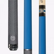 Lucasi Hybrid LHT89 Matte Blue Forearm/G5 Sport Grip Pool/Billiards Cue Stick