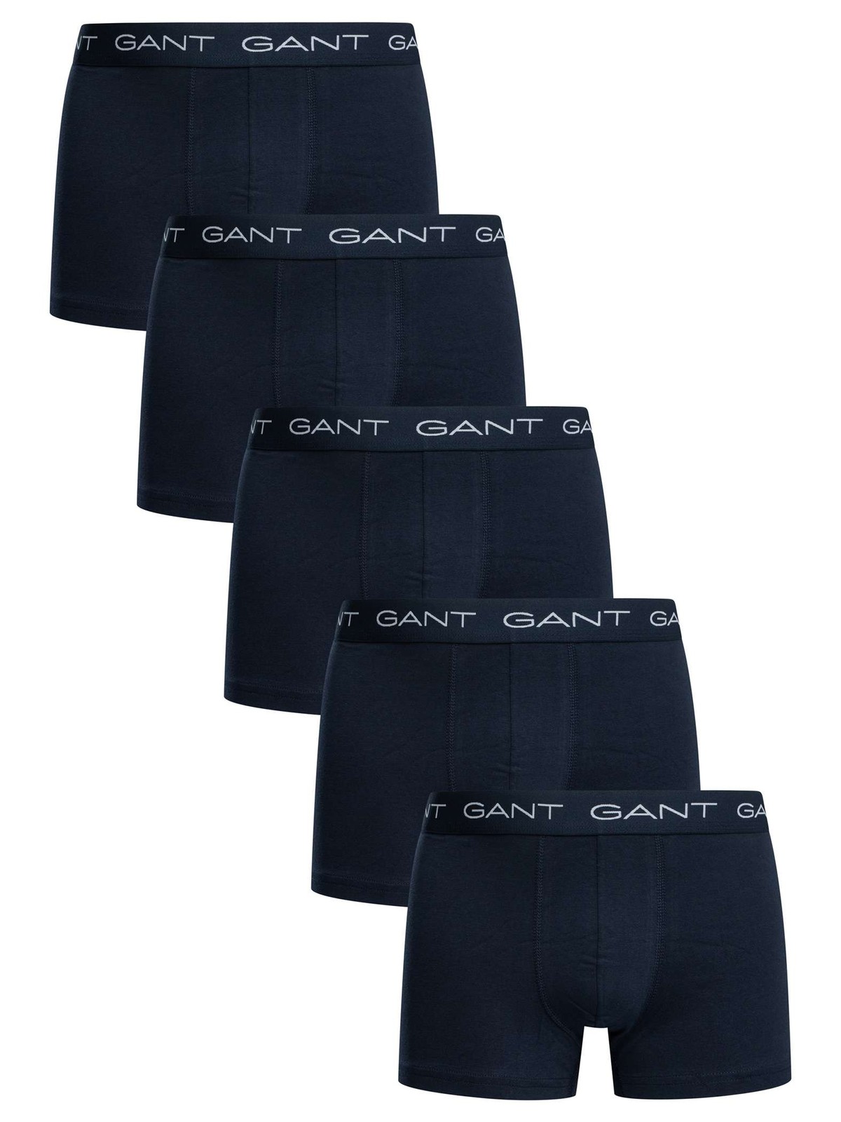 GANT 5 Pack Trunks, Marine - XL