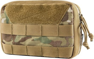 MOLLE Pouch Tactical Admin Pouch Belt EDC Tool Organizer Zippered Utility Waist