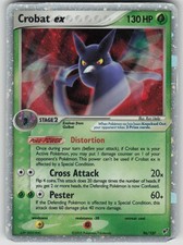 Pokemon TCG Crobat ex Ultra Rare Deoxys 96/107