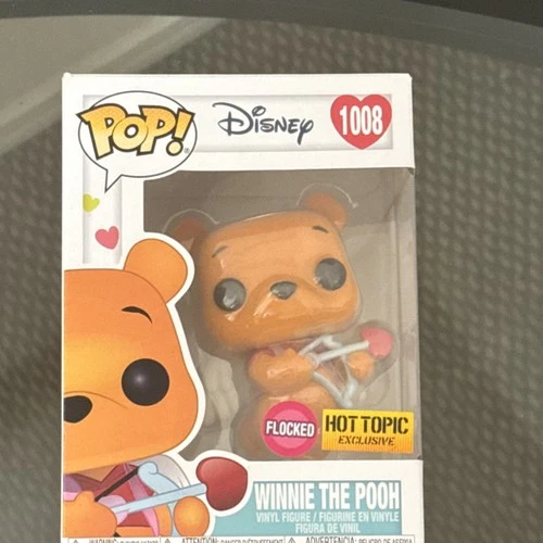 Funko Pop! Vinyl Disney Winnie the Pooh Flocked Hot Topic Exclusive #1008