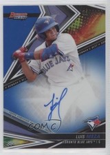 2022 Bowman's Best of Blue Refractor 24/150 Luis Meza #B22-LM Auto 0ui8