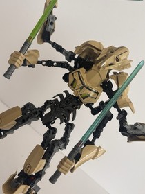 LEGO STAR WARS 75112 GENERAL GRIEVOUS BUILDABLE FIGURE NEARLY COMPLETE RARE