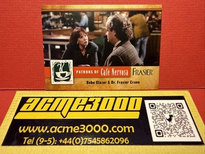 2026 Rittenhouse FRASIER PREMIER EDITION - CAFE NERVOSA Chase Insert Card CN7