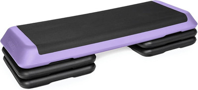 TREXO Stepper Aerobic Step for Cardio Fitness Stepper for Home Adjustable Height