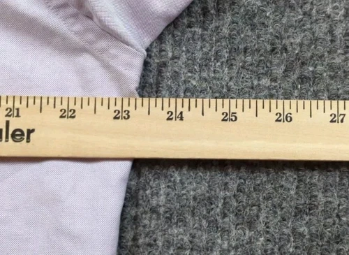 Brooks Brothers Shirt Mens Medium Purple Button Long Sleeve Supima Cotton Casual - Picture 6 of 7