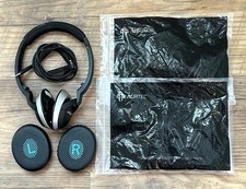 BOSE OE2 Over Ear Wired Headband Headphones 3.5mm Cable  3 Sets AURTEC Earpads