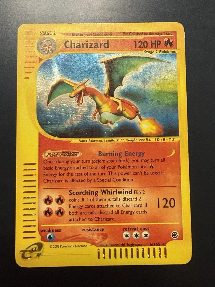 Charizard 006/165 Expedition Base Set Holo - Image 2 of 4