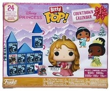 Funko Bitty Pop Disney Princess Advent Calendar 24 Mini Figures Countdown Set