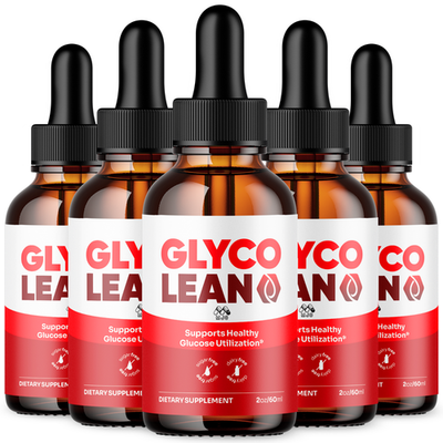 #ad 5 Pack Glyco Lean Drops Blood Support Vitamin Formula GlycoLean 150 Servings $59.95