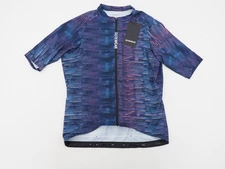 NEW! Gore Wear Spinshift Strave Short Sleeve Cycling Jersey Men's Large Blu/Prp