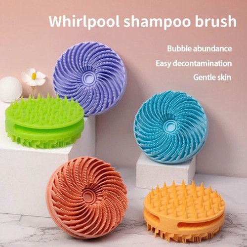 Massage Soft Bristle Shower Brush Double-sided Bath Brush Mud Removal