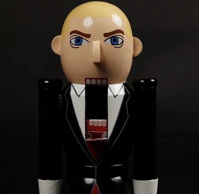 EMINEM THE SLIM SHADY ENCORE 20TH ANNIVERSARY NUTCRACKER SIGNED - IN HAND