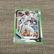 2026 Panini Donruss Baseball  Lime Green Mike Schmidt /149