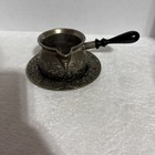 STERLING SILVER (Plated?)BRANDY WARMER And Plate