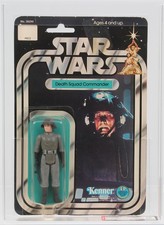 Star Wars 1978 Vintage Kenner 12 Back B Death Squad Commander MOC AFA 70
