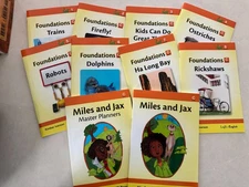 Lot of 10 Logic of English Foundations C readers + Miles and Jax readers