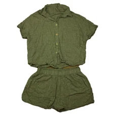 Rylee + Cru Womens Kelli Set Zebra Print Size Large Stylish Comfortable