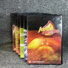 DIGITAL JUICE DROPS DVD ROM Lot - Content For Video Production - Sets 1-6