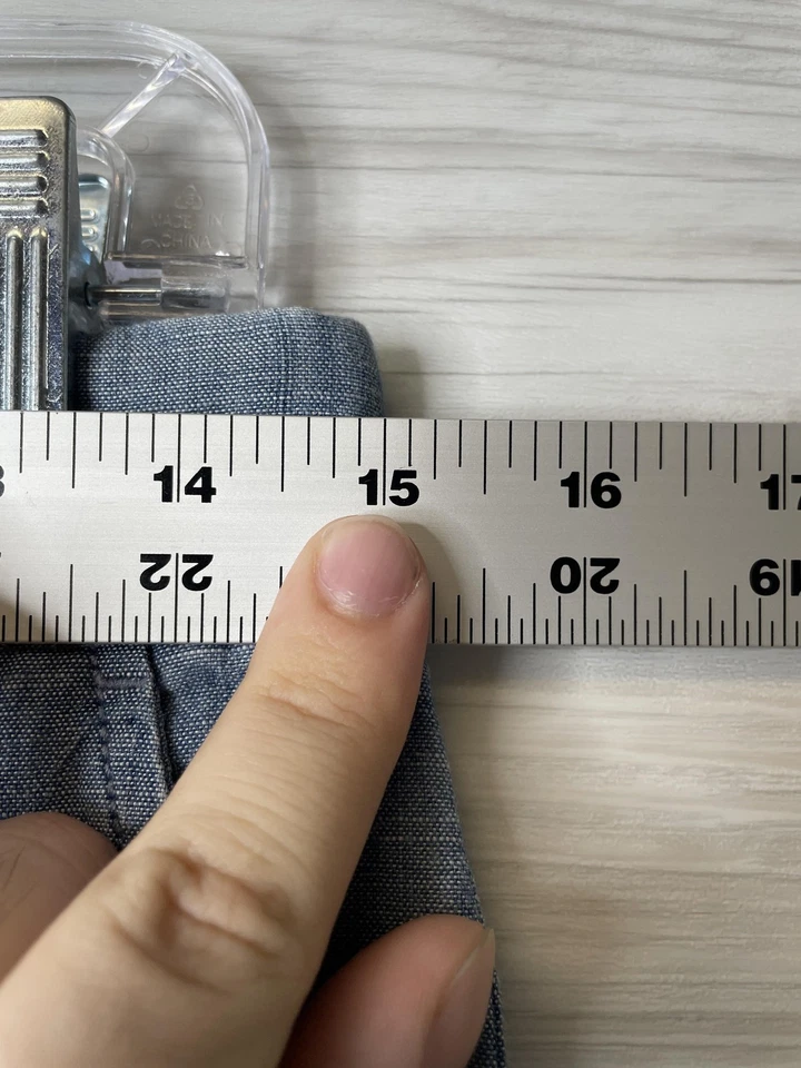 Pantalones Cortos J Crew Para Mujer 0 Cambray Verano Informales Dobladillo Enrollado Bolsillos B9356 Foto 4 de 4