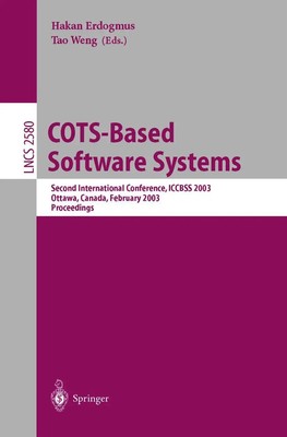 COTS-Based Software Systems Tao Weng (u. a.) Taschenbuch xvii Englisch 2003