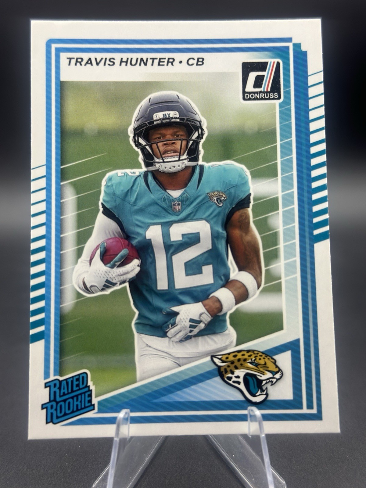 Travis Hunter 2025 Panini Donruss #301 Rated Rookie RC Jacksonville Jaguars