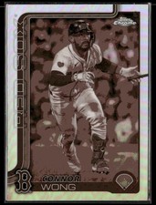 2025 Topps Chrome #10 Connor Wong Sepia Refractors