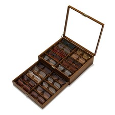 Sunglasses Case Storage Organizer - Sunglass Organizer See-through Display Ca...